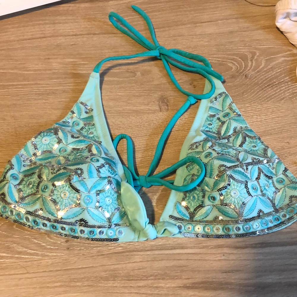 Victoria’s Secret Sequin Bikini Top